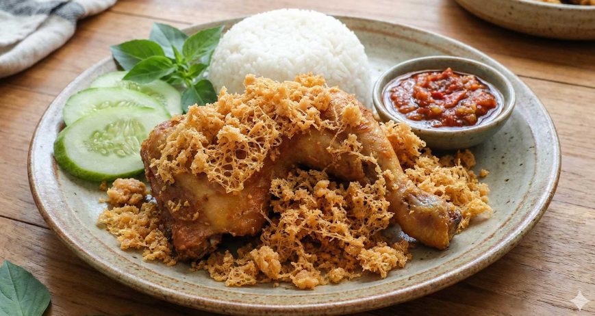 Resep Ayam Goreng Kremes Renyah: Gurih Sampai ke Tulang